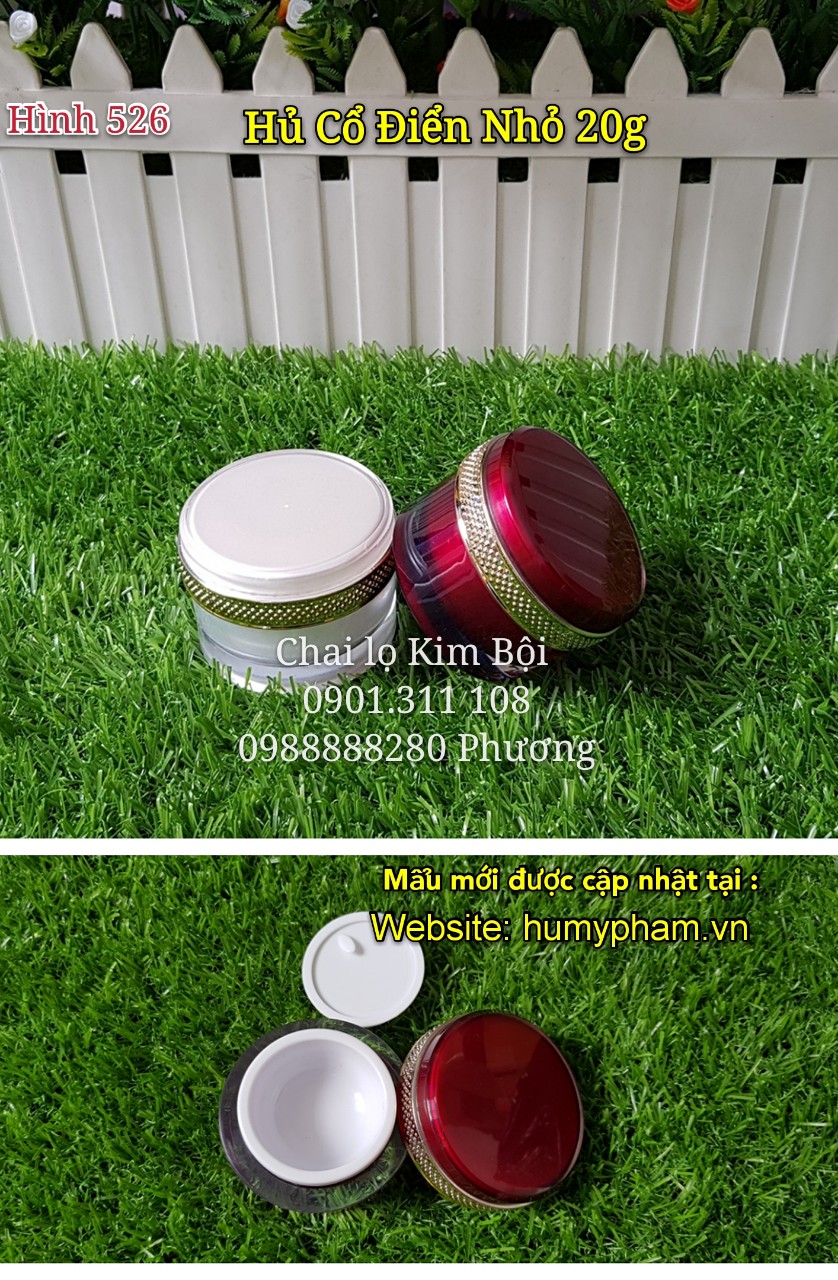 HỦ ĐỰNG KEM CỔ ĐIỂN